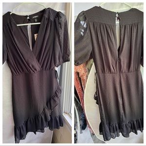 Express black dress